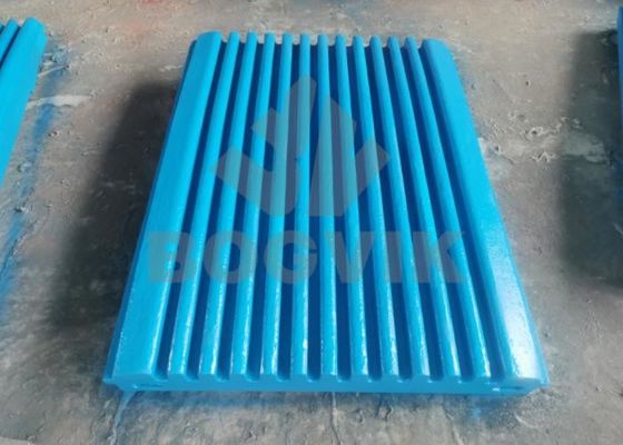 Mining Consumable Parts Jaw Crusher Spares Jaw Liner Plate used in Mine Crushers