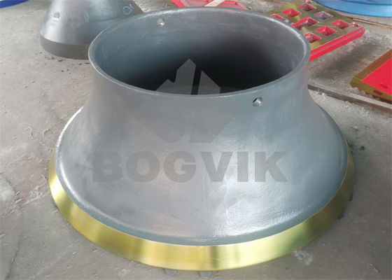 High Manganese Mn14Cr2 Mn18Cr2 M22Cr2 Casting Concave and Mantle for Cone Crusher