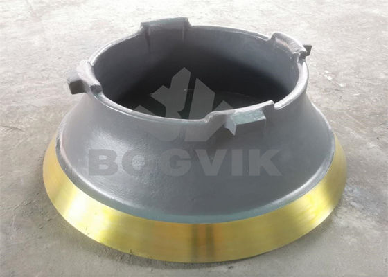High Manganese Mn14Cr2 Mn18Cr2 M22Cr2 Casting Concave and Mantle for Cone Crusher
