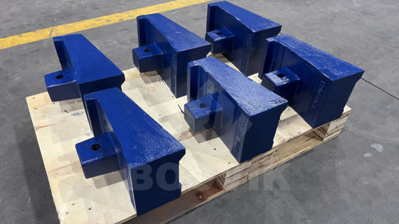 Aftermarket VSI wear parts for Canica Crushers in ceramic technology