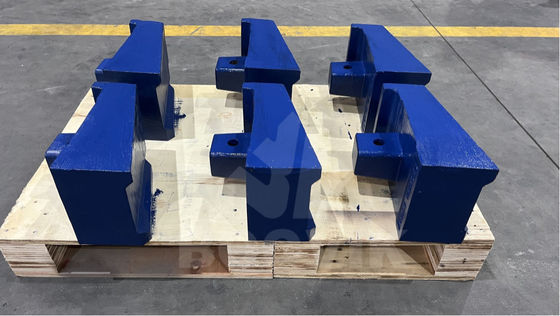 Aftermarket VSI wear parts for Canica Crushers in ceramic technology