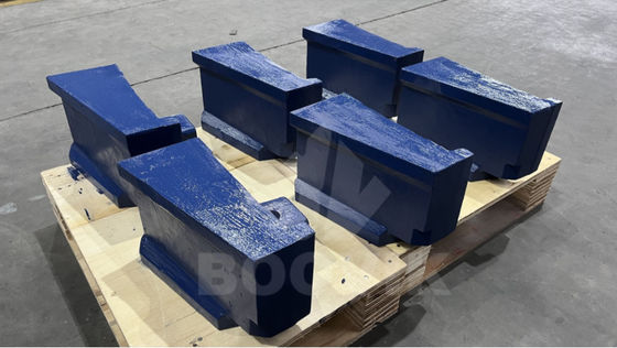 Aftermarket VSI wear parts for Canica Crushers in ceramic technology