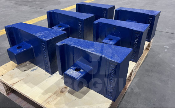 Aftermarket VSI wear parts for Canica Crushers in ceramic technology