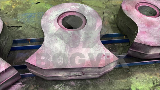 Different kinds of materials and versatile anti-wear solutions for hammer to be used in different applications