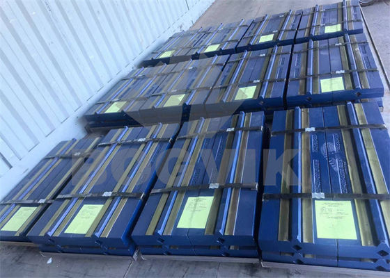 Martensitic Steel with Ceramic Insert and High Chrome with Ceramic Insert Blow Bar for Impact Crushing
