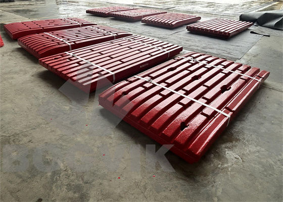 C130 Fixed Jaw Plate Movable Jaw Plate MM1086204 MM1031742 for crushers in the quarry mining aggregate fields
