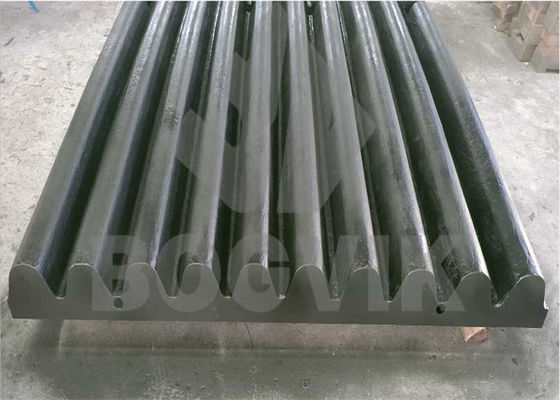 Mining Machinery  Manufacturing Crusher Accessories High Manganese Crusher Jaw Plate