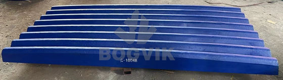 Mining Machine High Manganese Jaw Plate C-10048 C-10049 For Mining And Quarry Plant