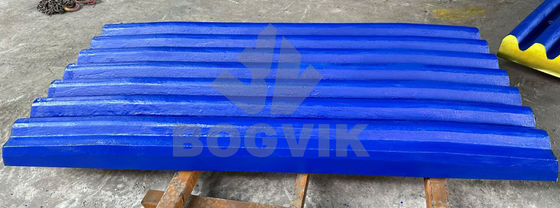 Mining Machine High Manganese Jaw Plate C-10048 C-10049 For Mining And Quarry Plant