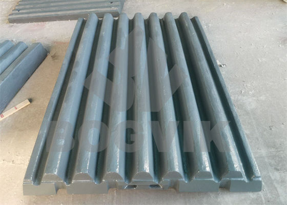 Mn18Cr2 JM1208 Jaw Crusher  Fixed Jaw Plate 400.0425.001 and Swing Jaw Plate 400.0420.001