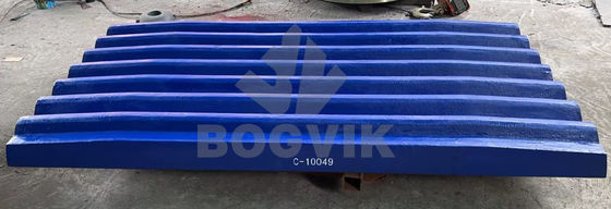 Mining Machine High Manganese Jaw Plate C-10048 C-10049 For Mining And Quarry Plant