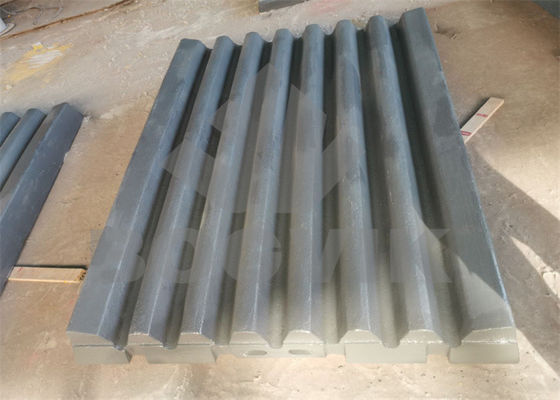 Mn18Cr2 JM1208 Jaw Crusher  Fixed Jaw Plate 400.0425.001 and Swing Jaw Plate 400.0420.001