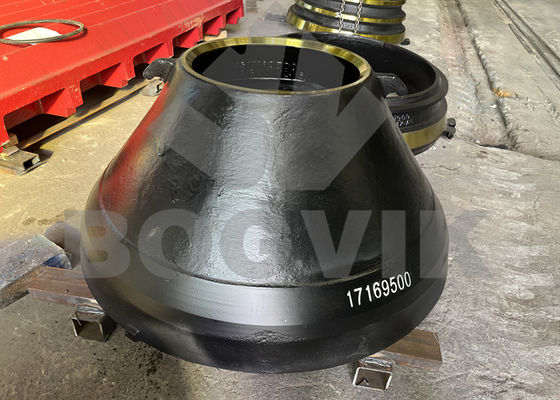 Cone Crusher Spare Parts GP11F Bowl Liner Mantle 814317171900 814317169500