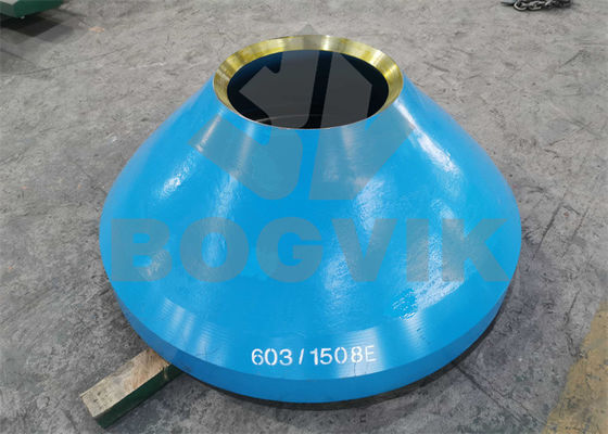 TC1000 TC1300 Cone Crusher Spare Parts Bowl Liner and Mantle with Part Number 603/1508E 603/1416E 603/9052E