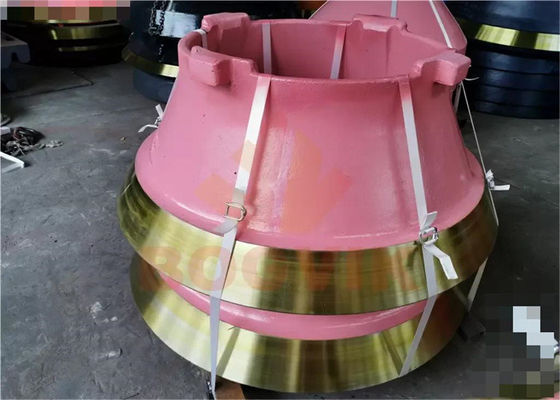 High Manganese Bowl Liner and Mantle Spare Parts for Cone Crusher of TC1300