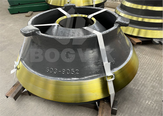 TC1000 TC1300 Cone Crusher Spare Parts Bowl Liner and Mantle with Part Number 603/1508E 603/1416E 603/9052E