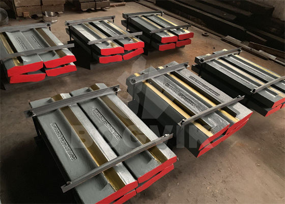 Cr27%Mo0.5% with Ceramic Blow Bars Better Wear Resistance and Longer Service Life
