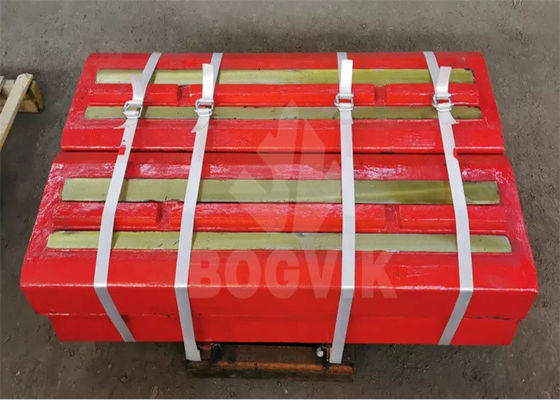 High Manganese Martensitic Steel High Crome Ceramic Insert MR110 MR130EVO MR120Z  Blow Bars for Different Needs