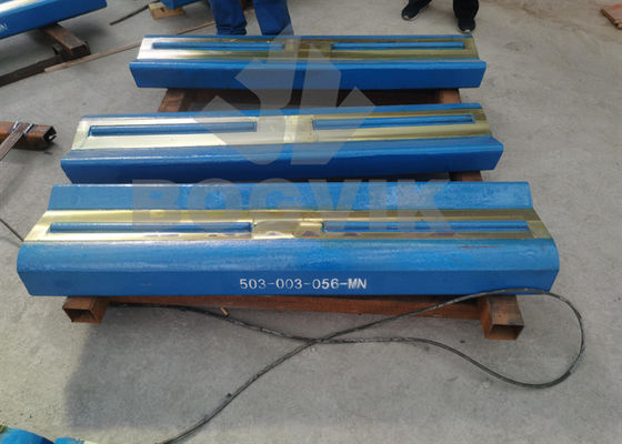 High Manganese Mn13Cr2 Mn18Cr2 Mn22Cr2 Impact Crusher Parts blow bar