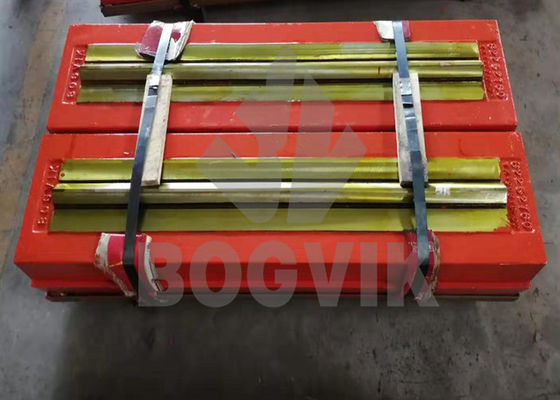 NP1520 NP1620 Blow Bar Martensitic Steel High Chrome Choosed According to Different Working Conditions