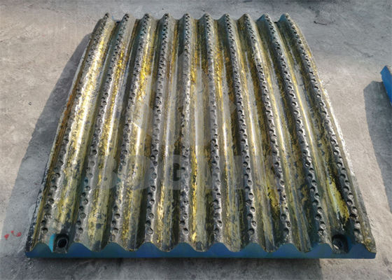 More durable Mn22Cr2 with Titanium Carbide Insert Jaw Plate CR-005-007-001E CR-005-008-001E
