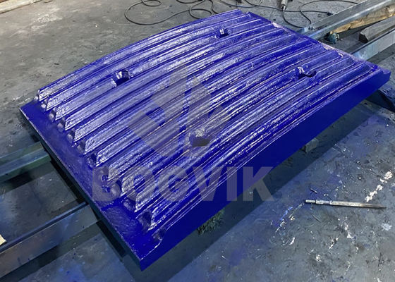 C12 Fixed Jaw Plate J2950000 Swing Jaw Plate J2960000 Mn13Cr2 Mn18Cr2 Mn22Cr2