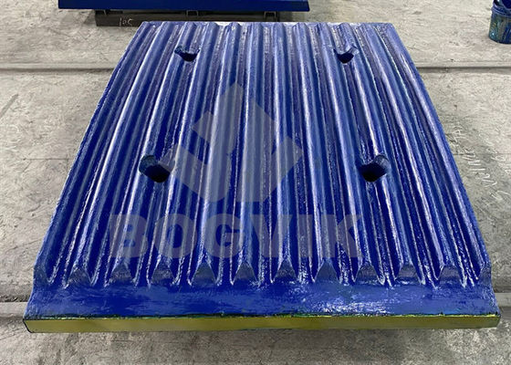 Manufacturing Plant High Manganese Steel Casting Jaw Crusher Jaw Plate