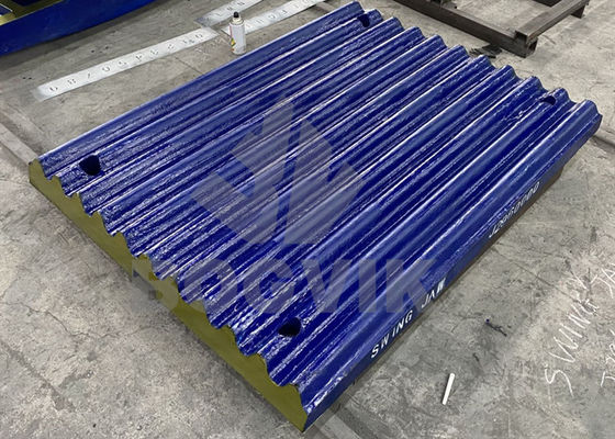 Manufacturing Plant High Manganese Steel Casting Jaw Crusher Jaw Plate
