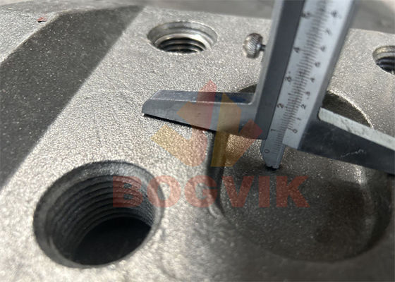 High alloy casting metal matrix with ceramic inserts VSI SHOES for recycling mining industrial material processing