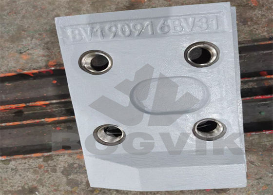 VSI Pocketed Shoes Martensitic steel High chrome Decided by the working conditions