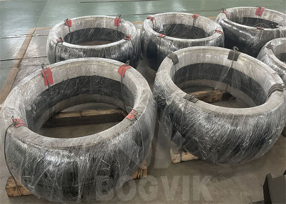 Mining Machinery Parts Chrome with Ceramic Insert Grinding Rollers