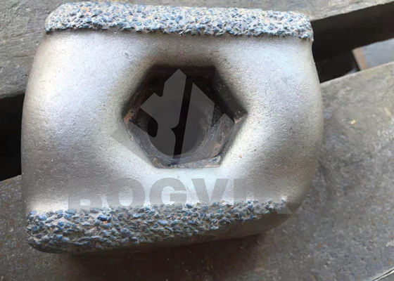 VSI Hammer Chrome with Ceramic Insert Martensitic Steel with Ceramic Insert