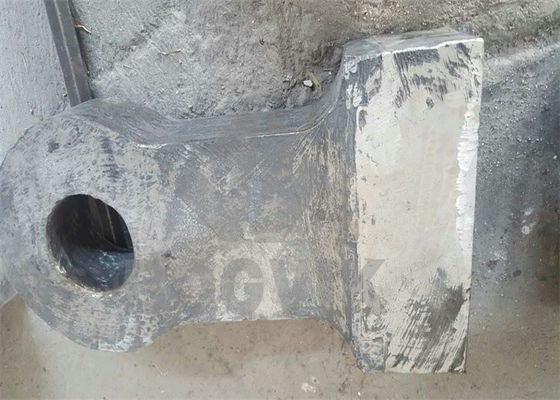 BOGVIK DHT Hammers with working end approaches 600 BHN for excellent abrasion resistance for recycling