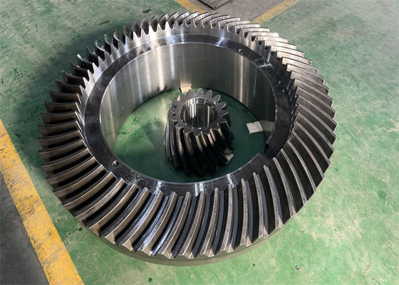 Gear and Pinion of SG6089 for Gyratory crusher with precision machining