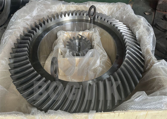 Gear and Pinion of SG6089 for Gyratory crusher with precision machining