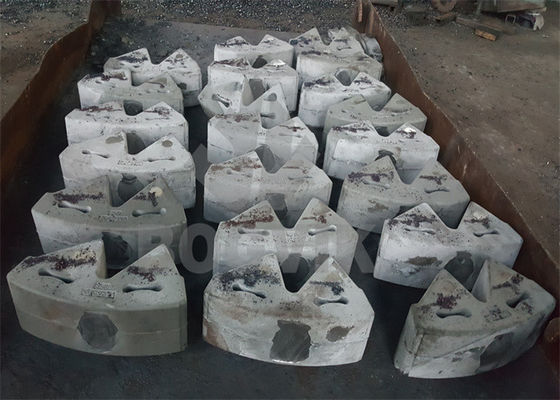 VSI Crusher Parts Steel Impact Breaking Sand Machine Accessories with CNC Machining Surface Treatment