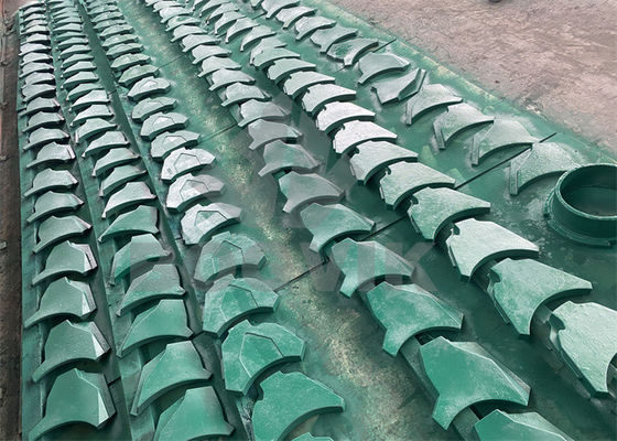 Good Wear Resistance Cr27% VSI Parts Lower Wear Plate B96334141A for VSI Crusher