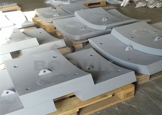 High Chrome steel Chute Liner used for crushers feeders conveyors stackers and grinding mills