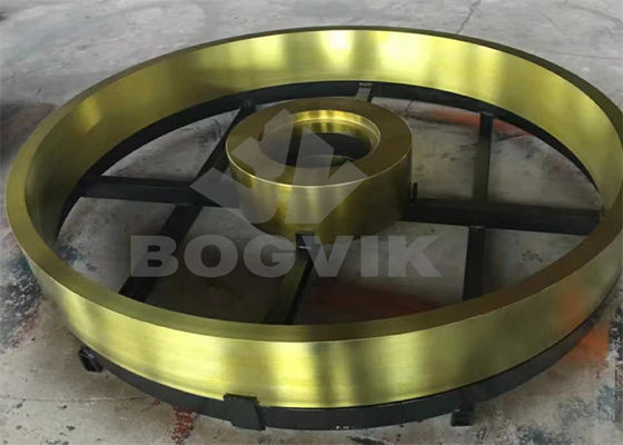 Vertical roller mill grinding roller and grinding disc liner In the cement industry