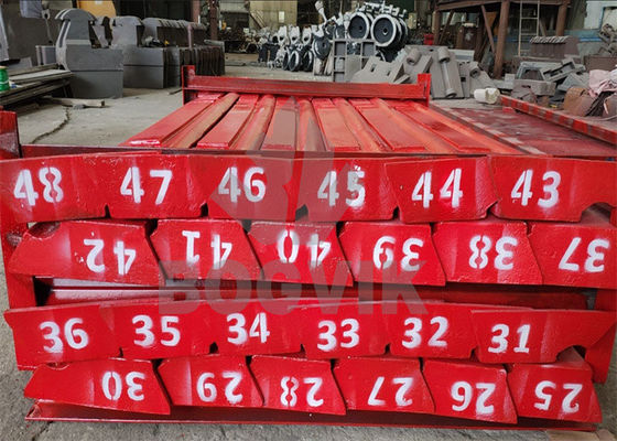 Feeder Wear Parts Apron Feeder Pans for Moving Hard Abrasive Materials