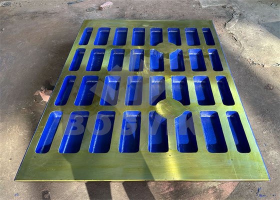Fixed Jaw Die and Moving Jaw Die High Manganese with and without TIC Insert and High Manganese with Chromium