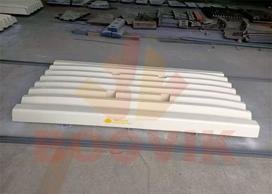 With excellent wear resistance Jaw Crusher Jaw Plates Provided by BOGVIK