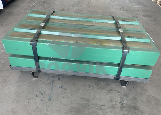 Martensitic Steel Blow Bar of Impact Crusher for Concrete Crushing