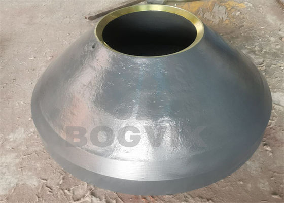 Mn22Cr2 C1550 Heavy Duty Cone Wear Part Concave 603/1618TT Mantle 603/1617TT