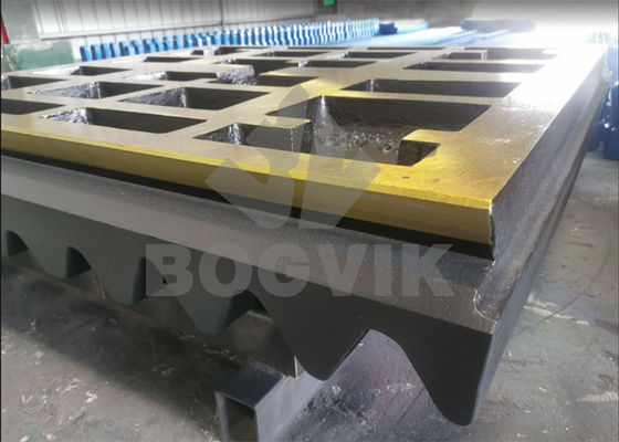 High Manganese C150 Jaw Liner fixed jaw plate MM0578984 with quarry teeth