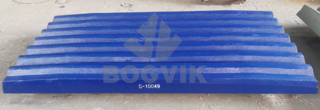 Mining Machine High Manganese Jaw Plate C-10048 C-10049 For Mining And Quarry Plant