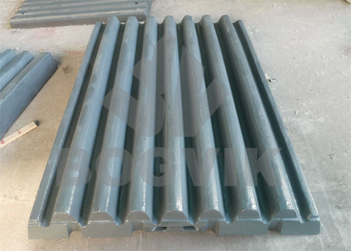 Mn18Cr2 JM1208 Jaw Crusher  Fixed Jaw Plate 400.0425.001 and Swing Jaw Plate 400.0420.001