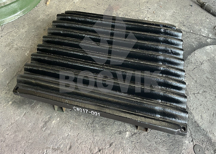 R300 Fixed and Moving Jaw Plate CW017-001 CW017-002 with  Good Wear Resistance