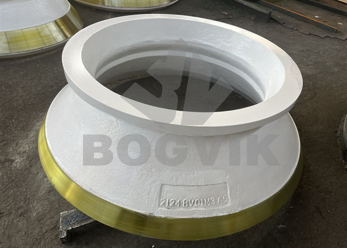 High Manganese Steel Cone Crusher Wear Parts HP200 HP300 GP200 GP300 Mantle and Concave