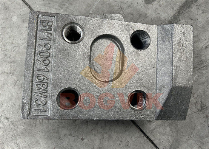 High alloy casting metal matrix with ceramic inserts VSI SHOES for recycling mining industrial material processing